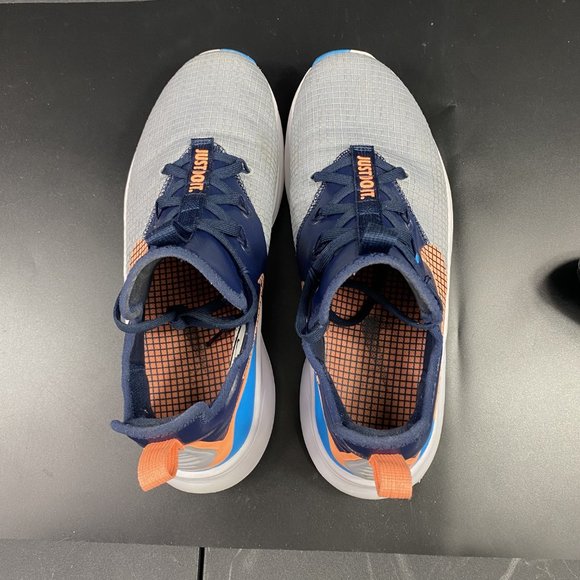 Nike Free TR8 Low Textile Trainers AJ7681-008 Blue/Orange/White Sz 10.5 - Picture 9 of 10